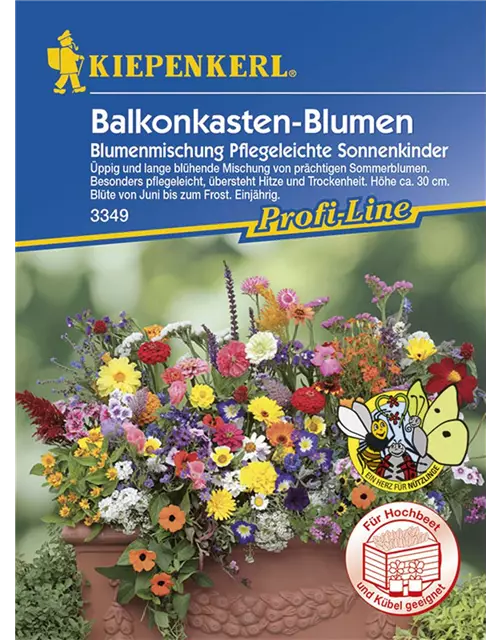 Blumenmix Pflegeleichte Sonnenkinder für Balkonkasten