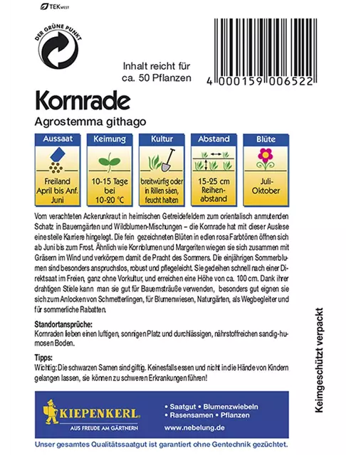 Agrostachys githago Kornrade