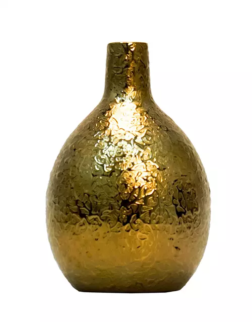 Vase 'Gloriosa' in gold 