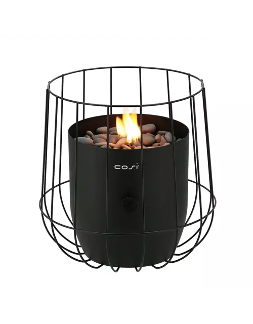 Gasfeuerstelle Cosiscoop Basket, schwarz