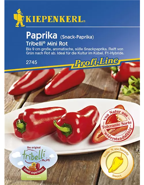 Paprika Tribelli Mini rot