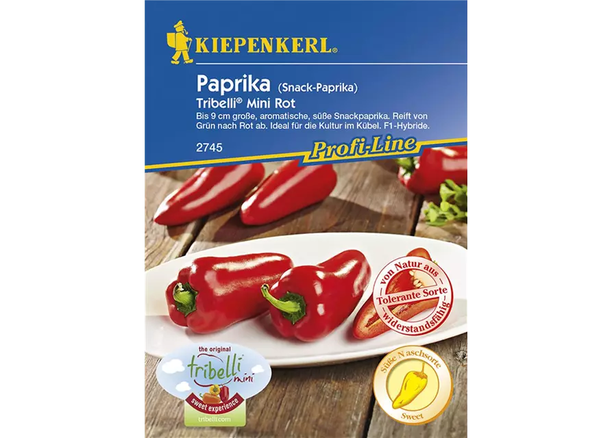 Paprika Tribelli Mini rot