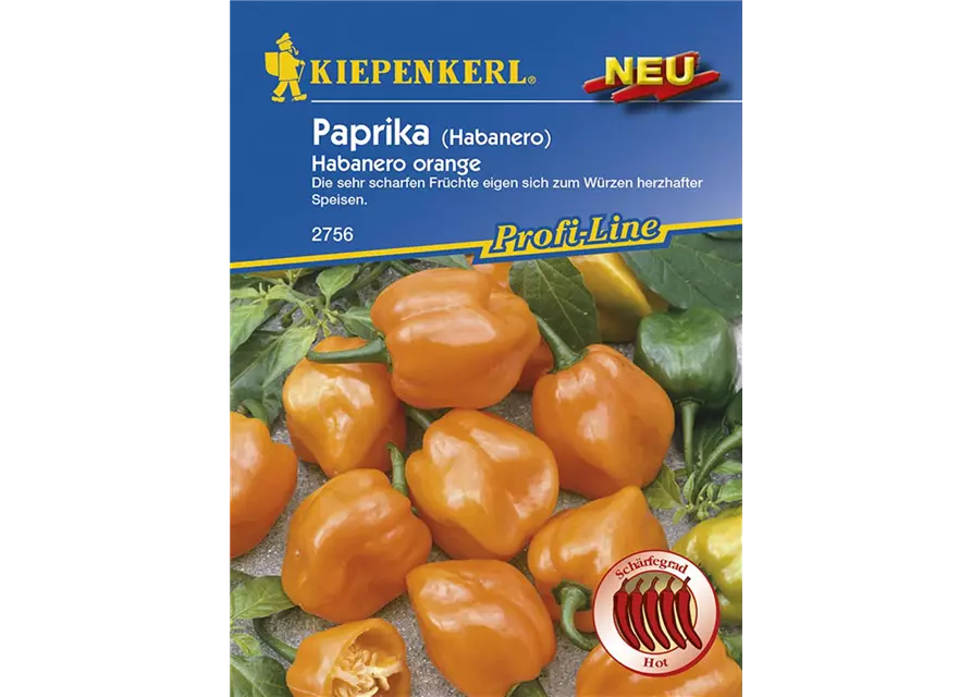 Paprika Habanero orange