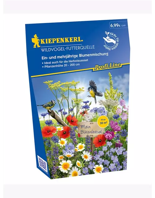 Blumenmix Wildvogel-Futterquelle