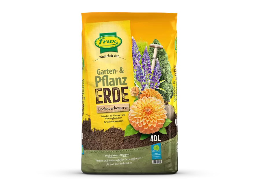 frux Garten- & Pflanzerde – Bodenverbesserer