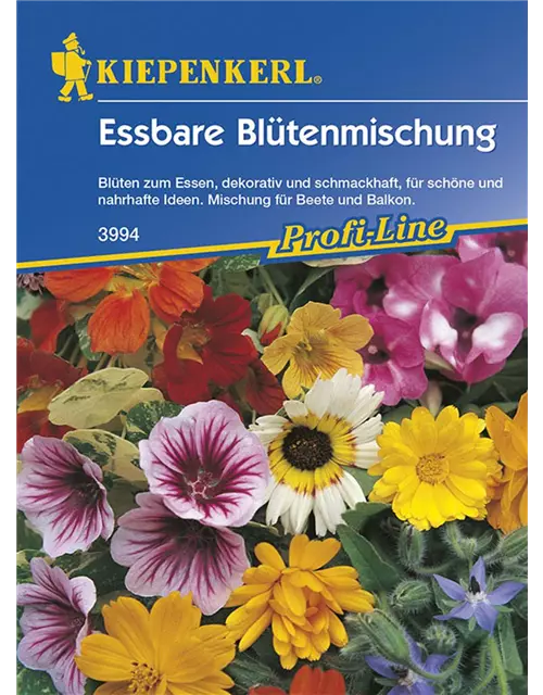 Essbare Blütenmischung