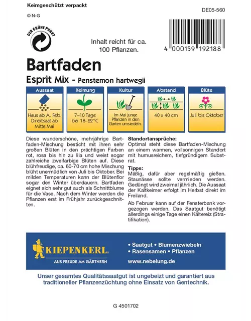 Bartfaden Esprit Mix