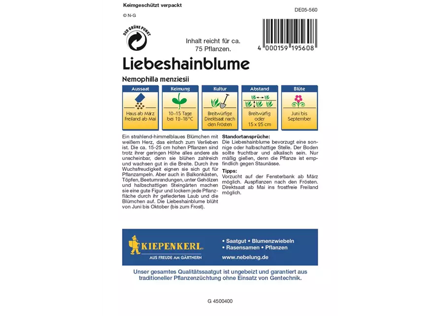 Liebeshainblume