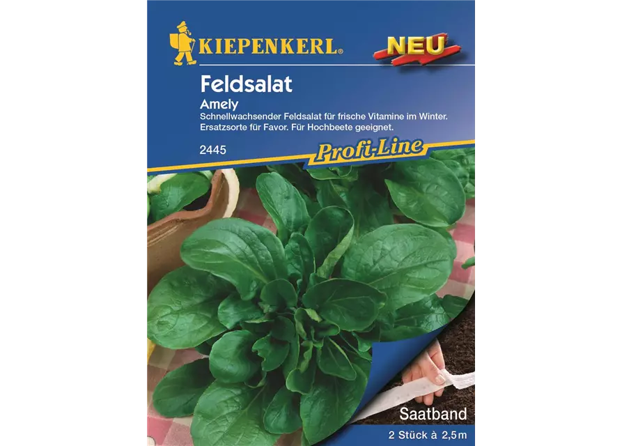 Feldsalat Saatband Amely