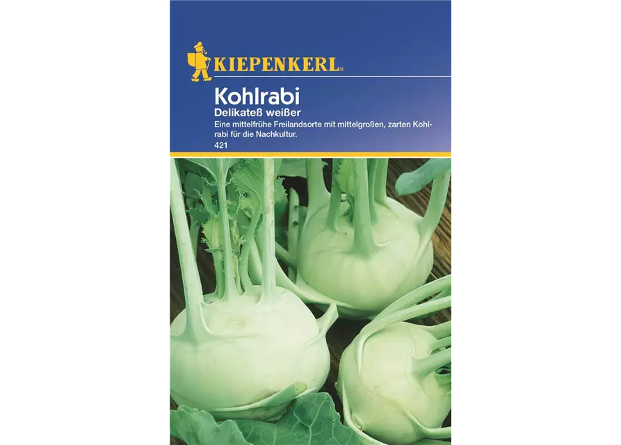 Kohlrabi Delikateß weiß