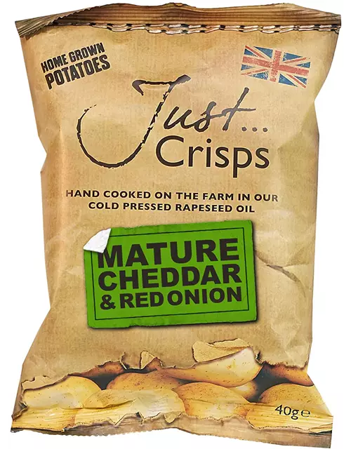 Chips 'Mature Cheddar & Red Onion'