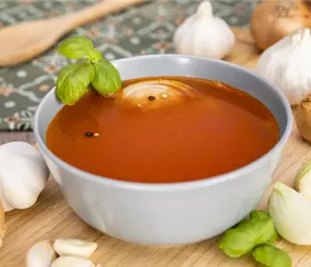 Kalte Tomatensuppe - Suppe mal anders