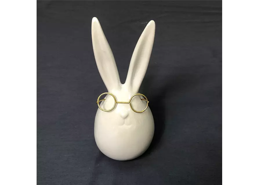 Hase mit Brille