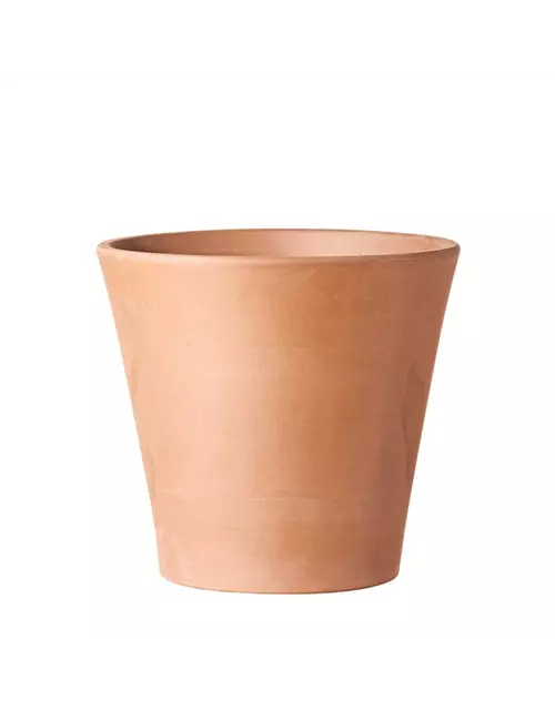 Pflanztopf Terracotta 'Vaso Cono' hell