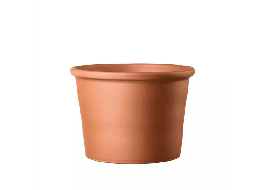 Pflanztopf Terracotta 'Cilindro Bordato'