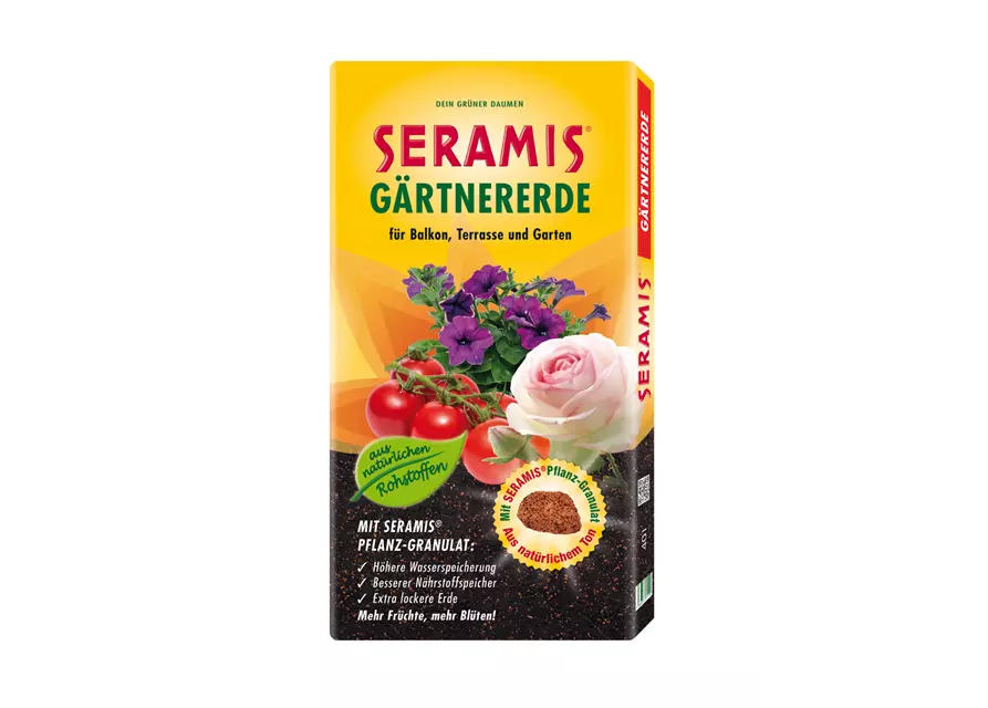 Seramis Gärtnererde 2plus1 40 l