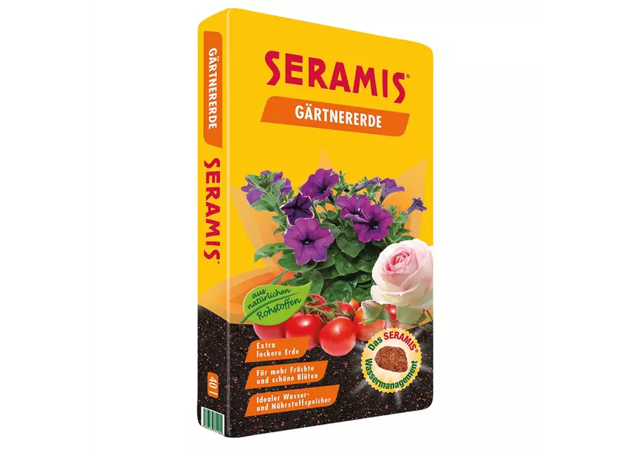 Seramis Gärtnererde 2plus1 40 l