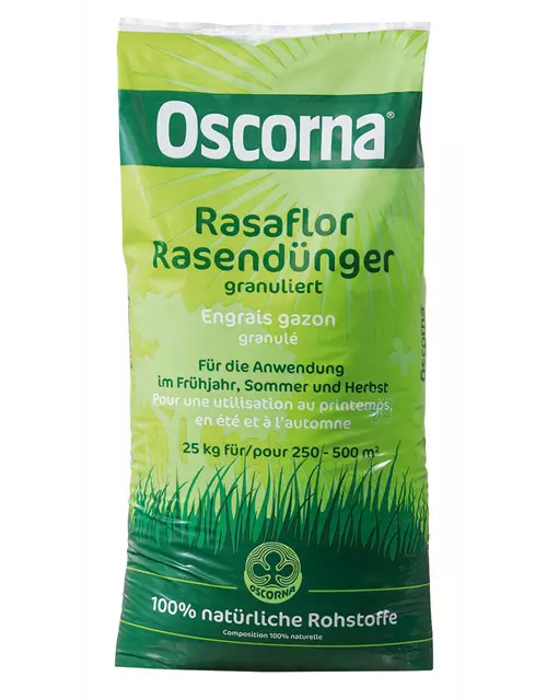 Oscorna Rasaflor Rasendünger granuliert 25 kg