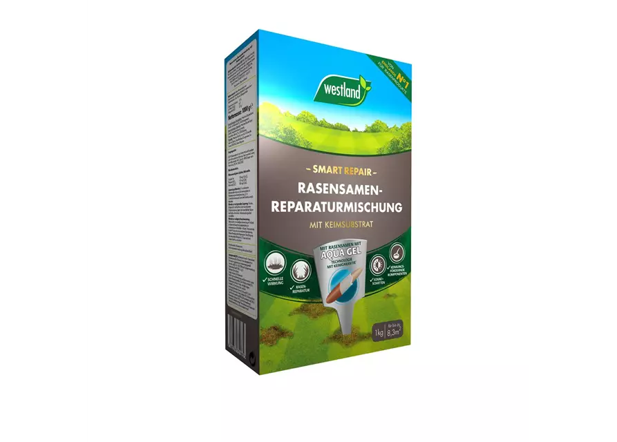 Westland Rasensamen Reparaturmischung "Smart Repair" 1 kg