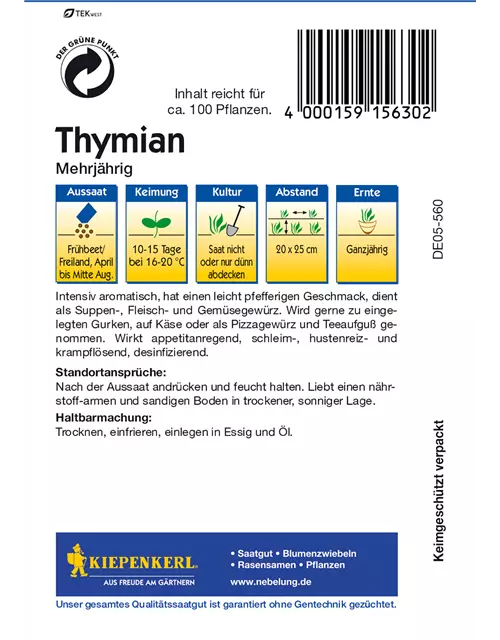 Echter Thymian