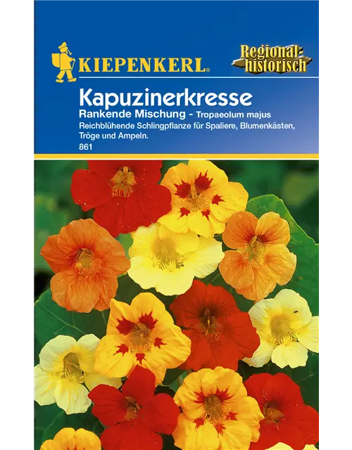 Kapuzinerkresse 'Rankende Mischung'