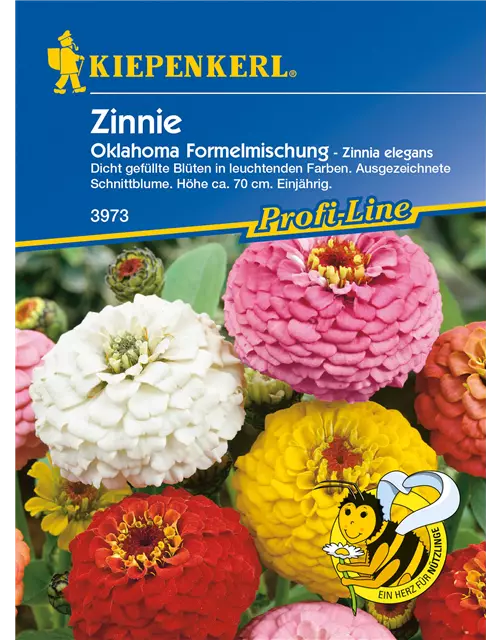 Garten-Zinnie 'Oklahoma-Formelmix'