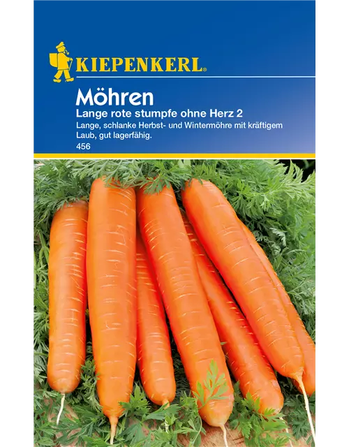 Möhre 'Lange, Rote, Stumpfe ohne Herz 2'