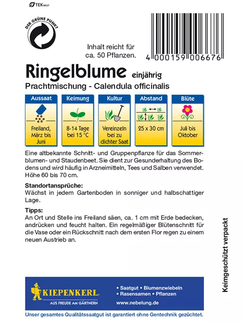 Ringelblume 'Prachtmischung'