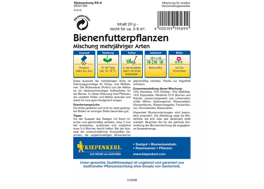 Bienenfutterpflanzen