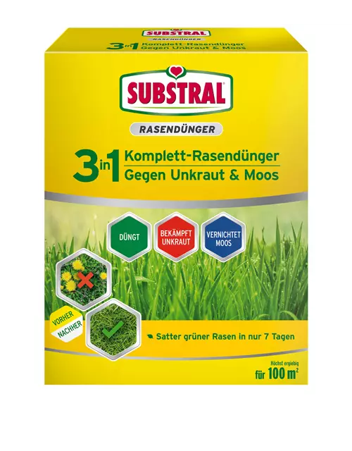 Substral 3in1 Komplettrasendünger