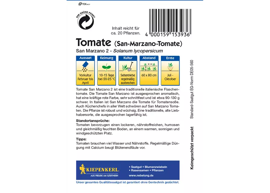 Tomate 'San Marzano'