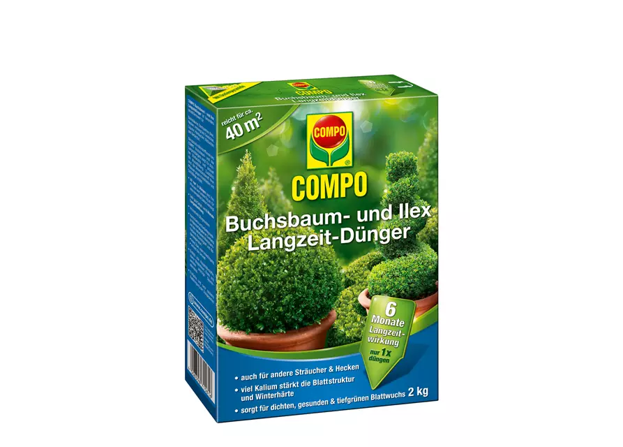 Compo Buchsbaum- und Ilex Langzeit-Dünger 