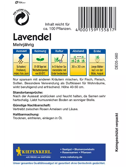 Echter Lavendel