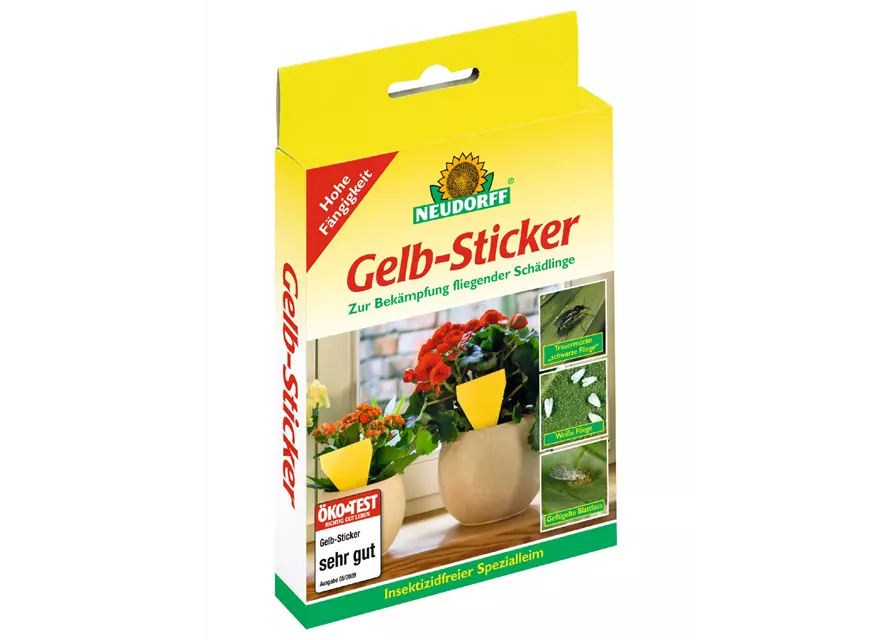 Neudorff Gelb-Sticker