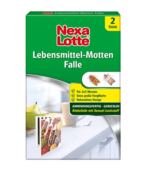 Nexa-Lotte Lebensmittel-Motten Falle