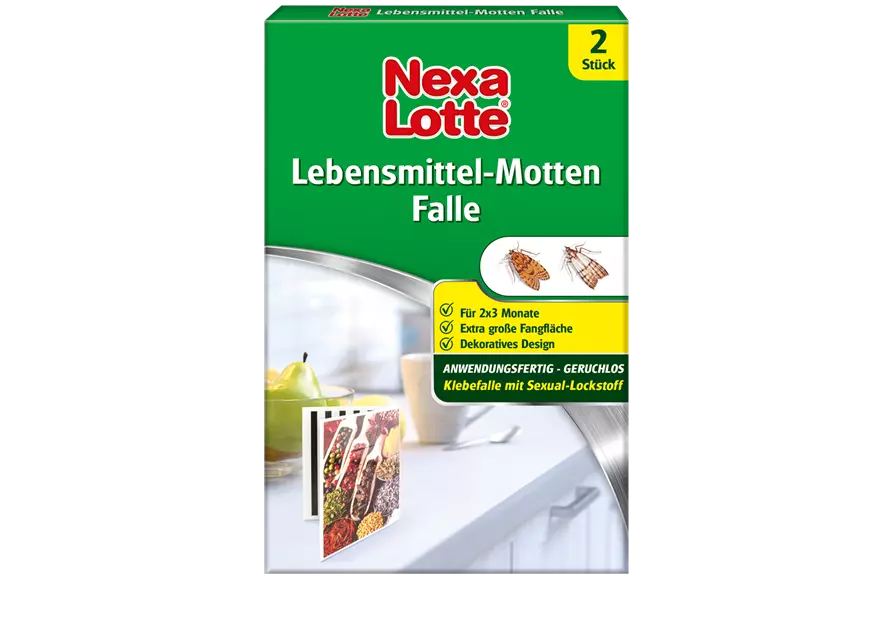 Nexa-Lotte Lebensmittel-Motten Falle