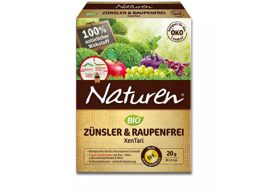 Naturen Bio Zünsler & Raupenfrei Xentari