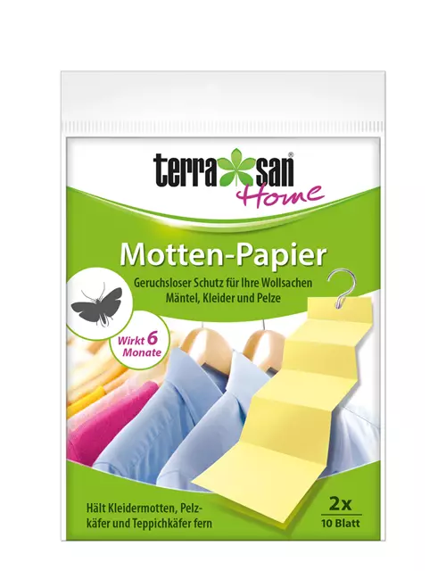 Terrasan Home Motten-Papier 