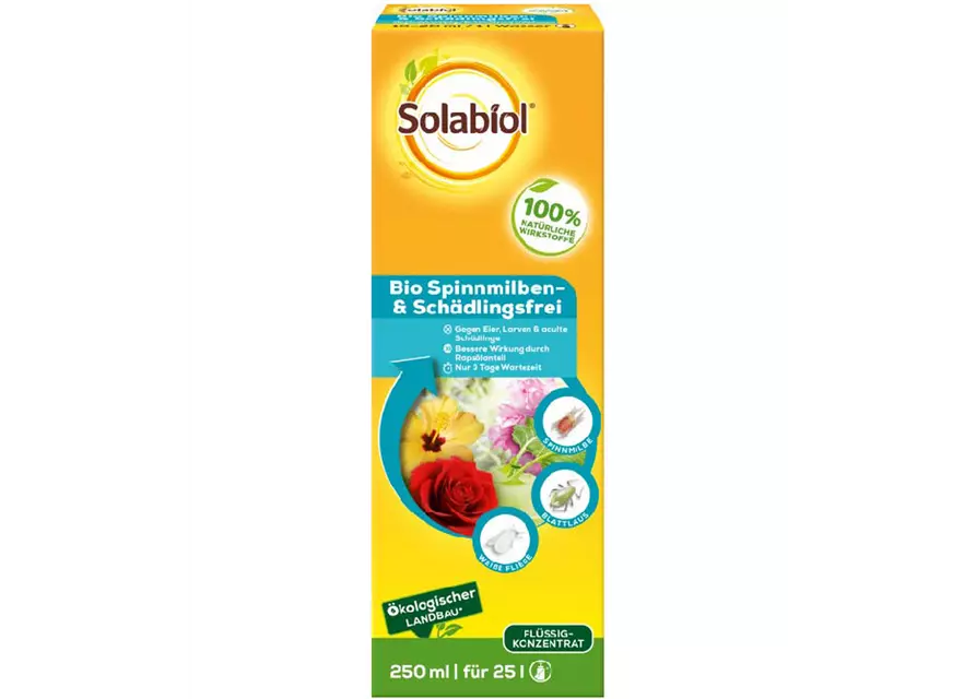 Solabiol® Bio Spinnmilben- u. Schädlingsfrei