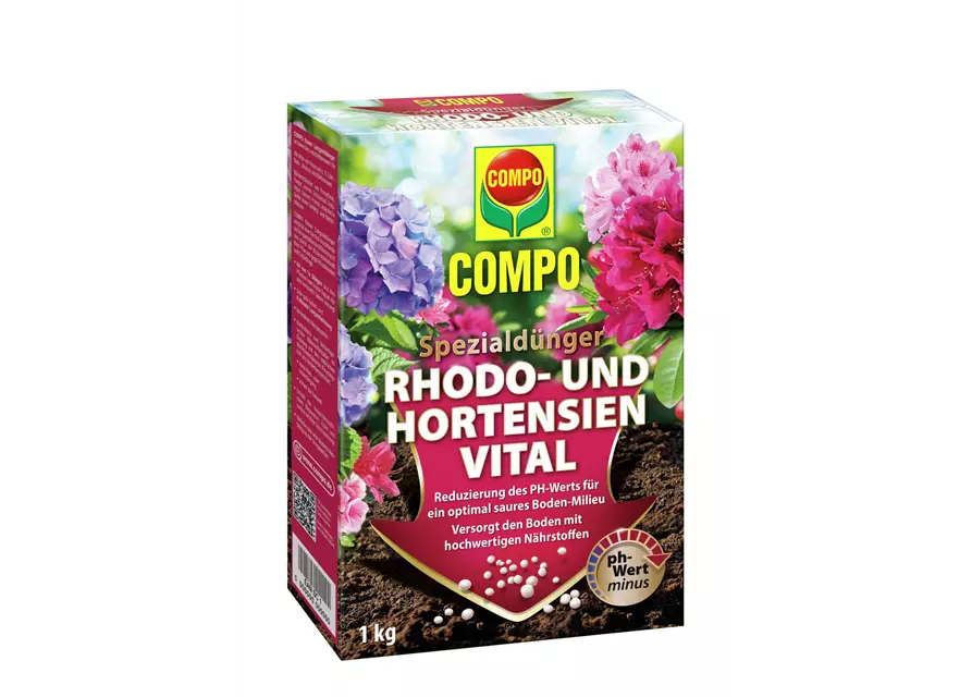 Compo Vital für Hortensien & Rhododendren 