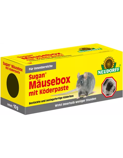 Sugan Mäusebox mit Köderpaste