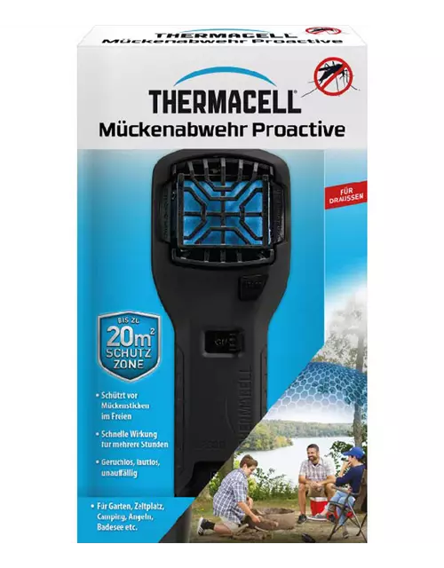 Thermacell Mückenabwehr Proactive Schwarz