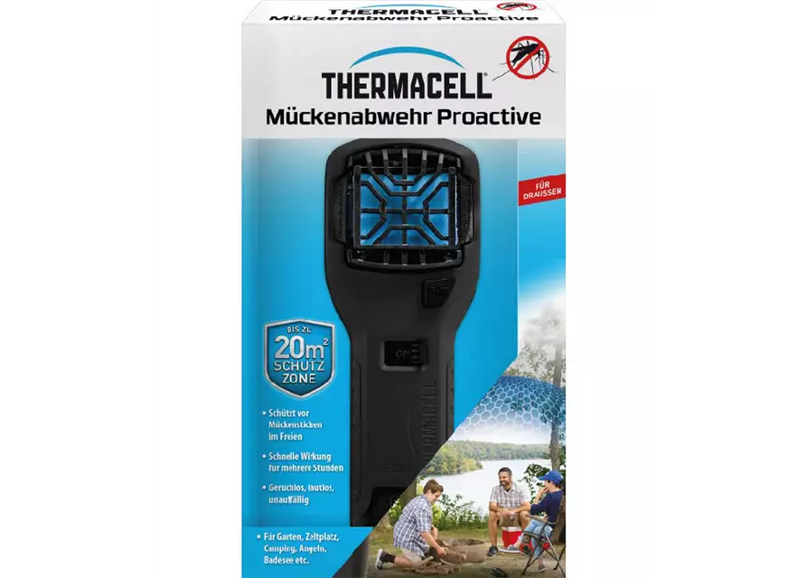 Thermacell Mückenabwehr Proactive Schwarz