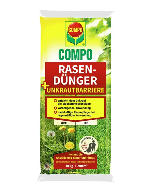 Compo Rasendünger Unkraut - Nein danke! 