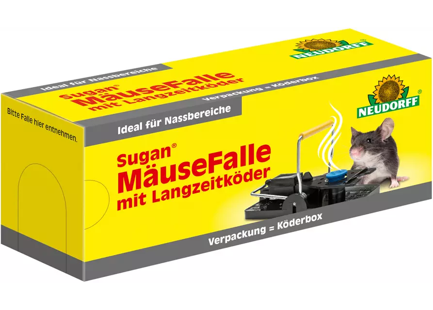 Sugan MäuseFalle mit Langzeitköder