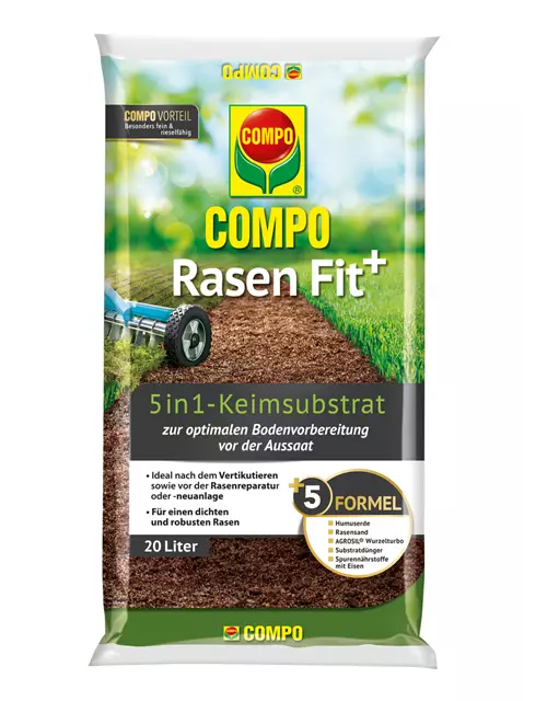 Compo Rasen Fit+ 5in1 Keimsubstrat 