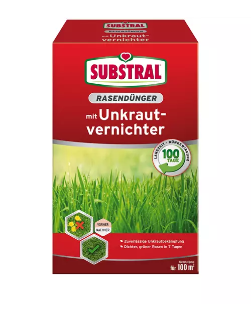 Substral Rasen-Dünger mit Unkrautvernichter