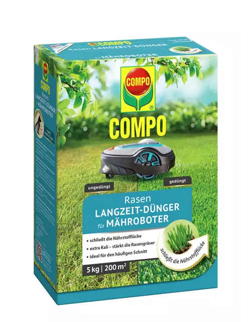 Compo ROBO-RASEN Langzeit-Dünger 