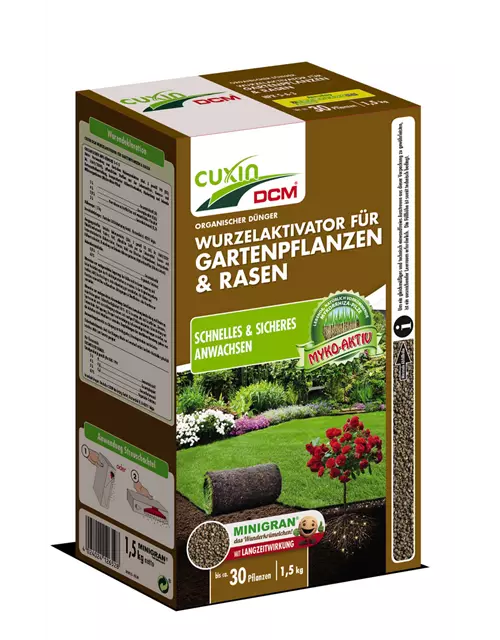 Cuxin Wurzelaktivator für Gartenpflanzen & Rasen