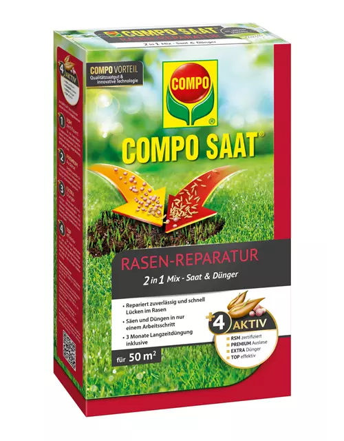 Compo RasenReparaturMix Samen&Dünger 